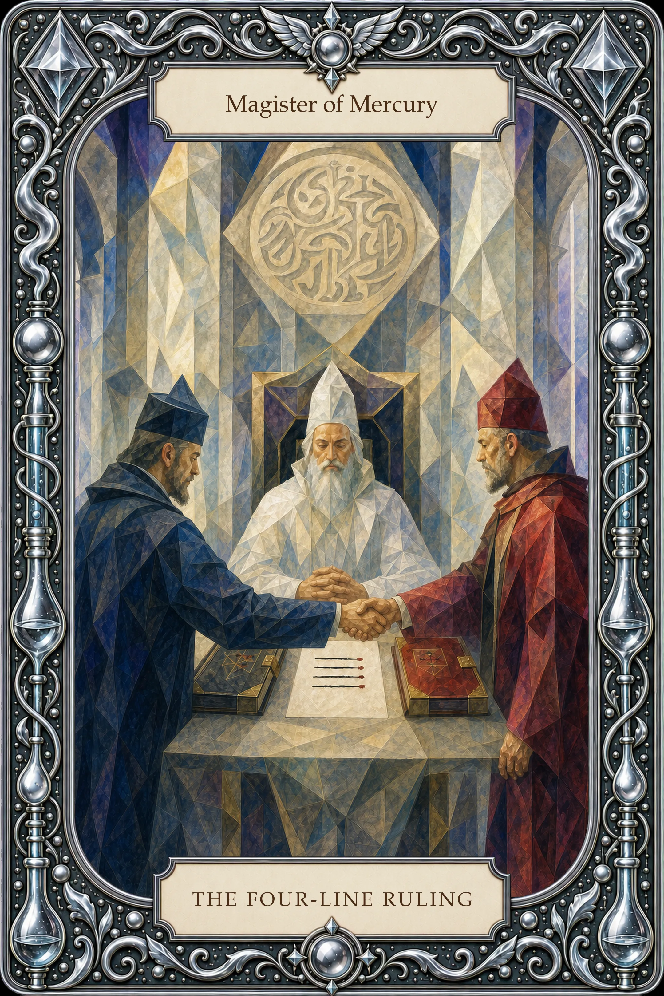 Magister of Mercury — The Four-Line Ruling