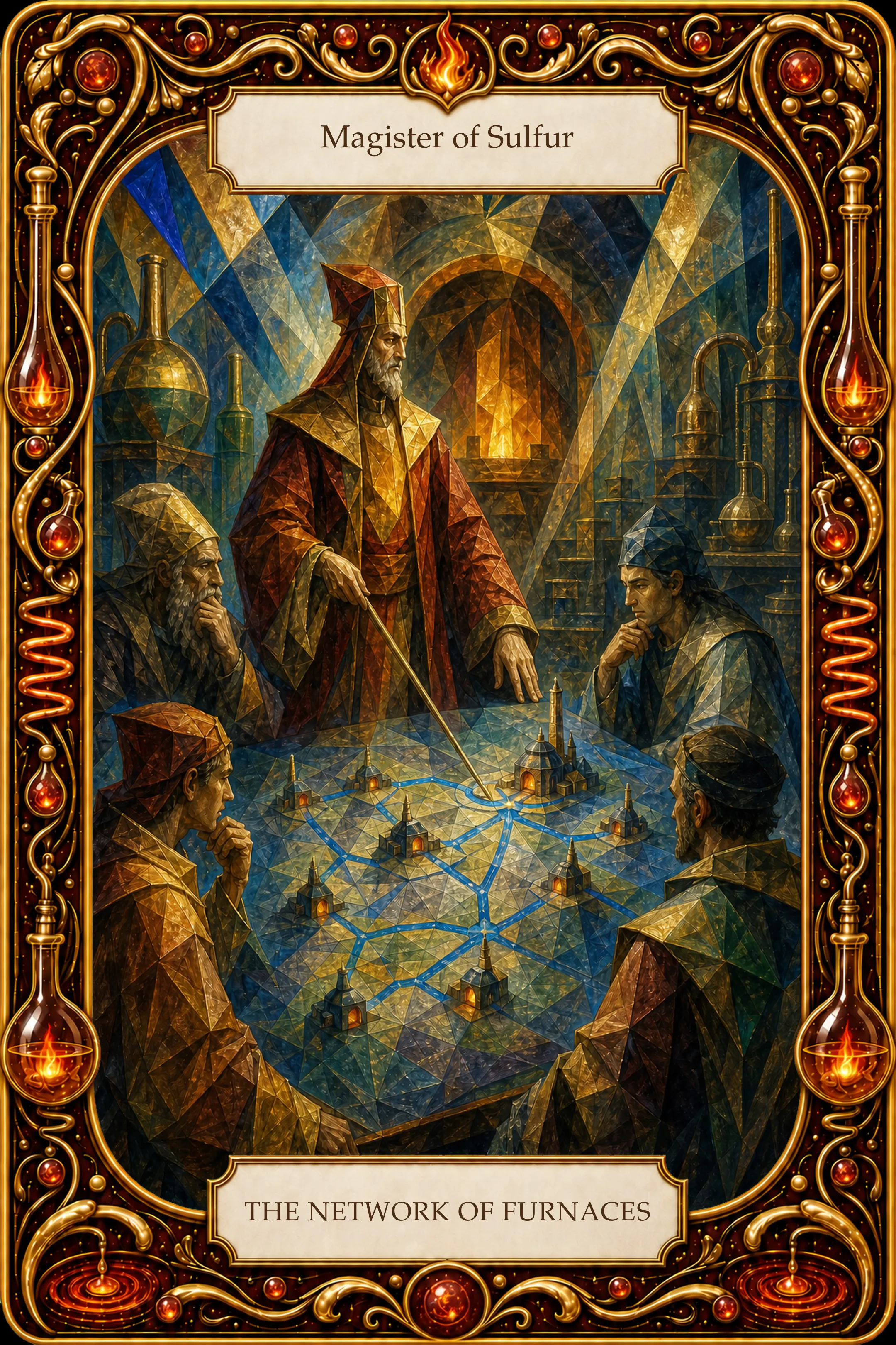 Magister of Sulfur — The Network of Furnaces