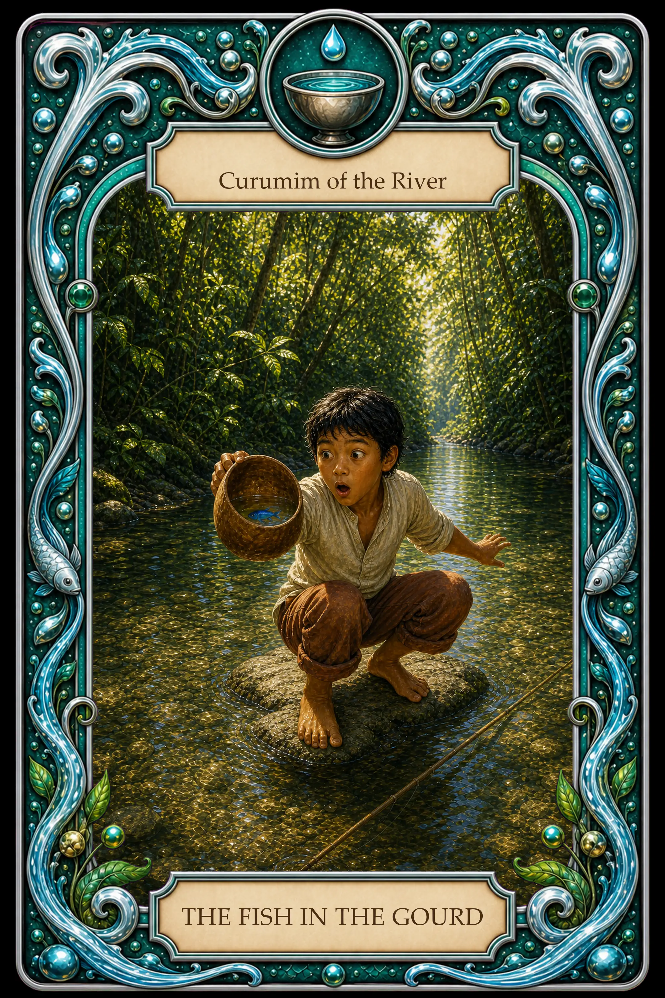 Curumim of the River — The Fish in the Gourd