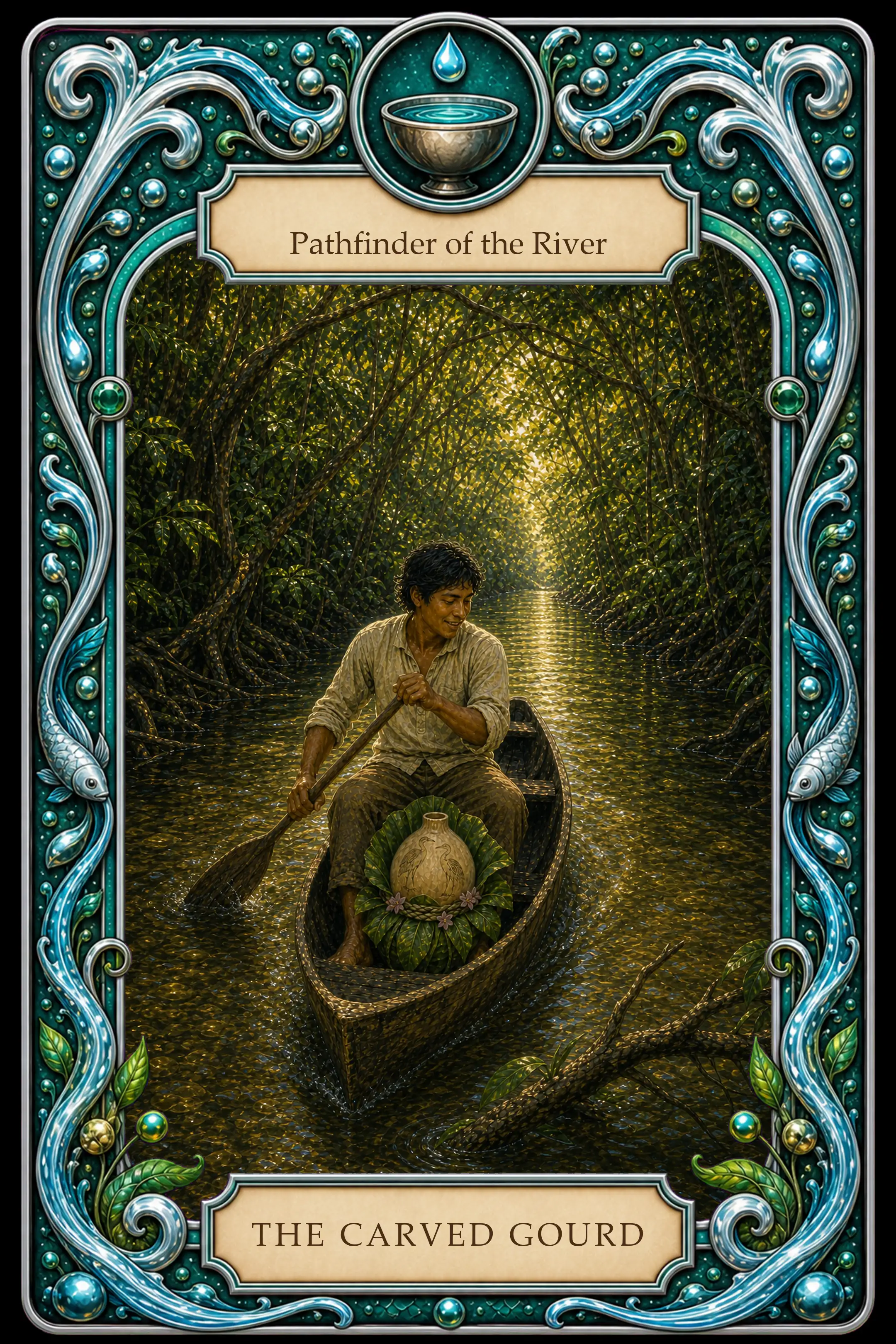 Pathfinder of the River — The Carved Gourd