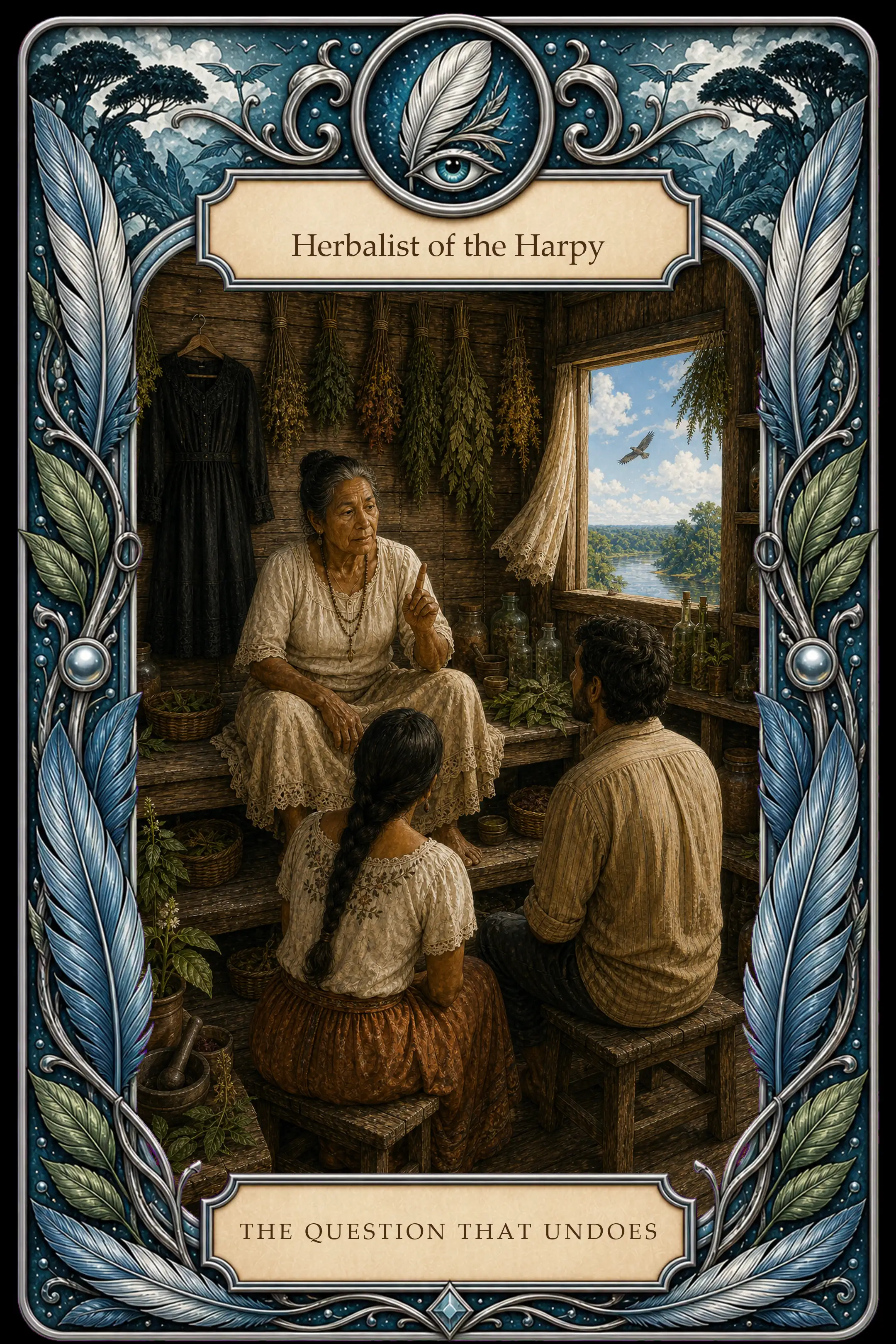 Herbalist of the Harpy — The Question That Undoes