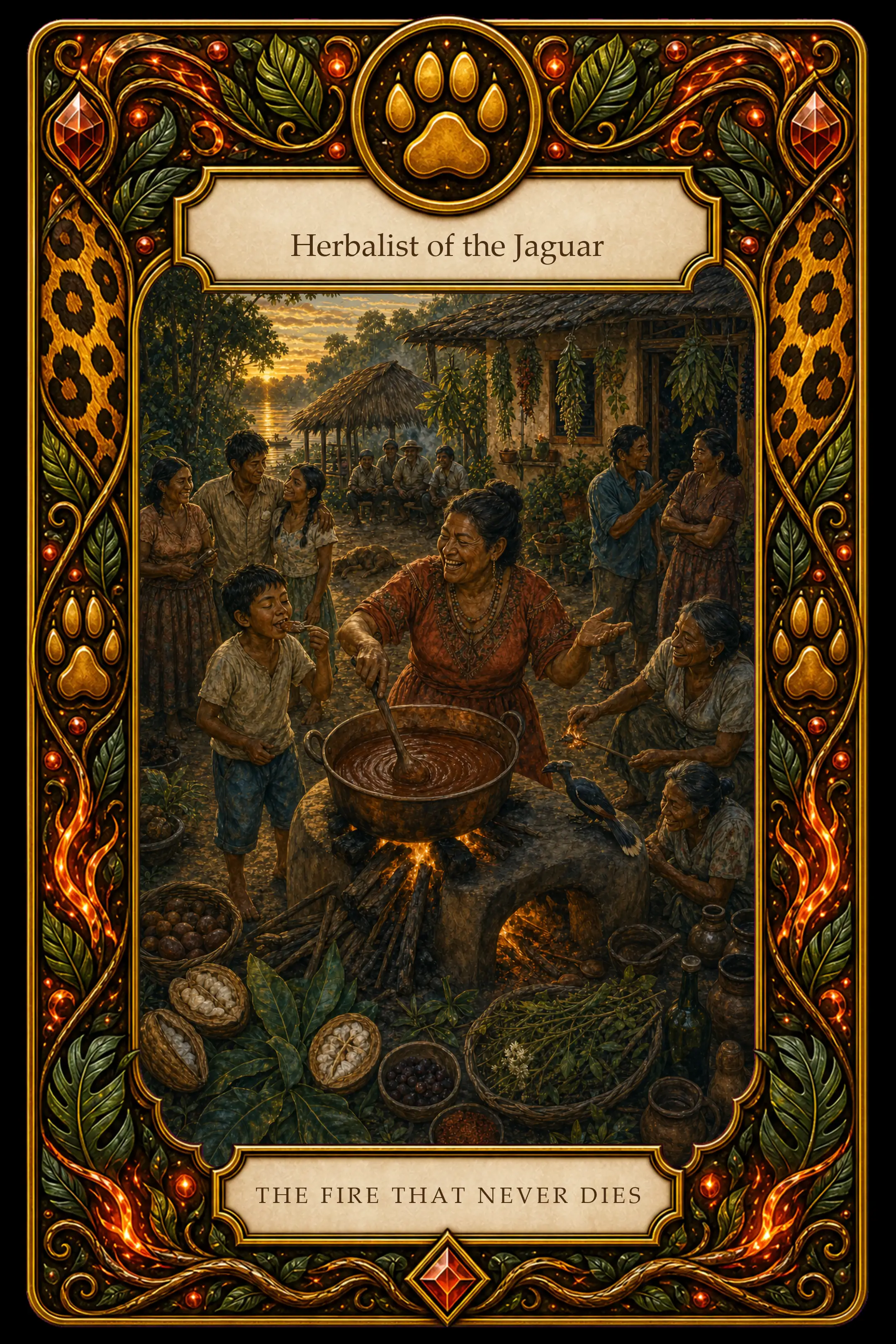 Herbalist of the Jaguar — The Fire That Never Dies