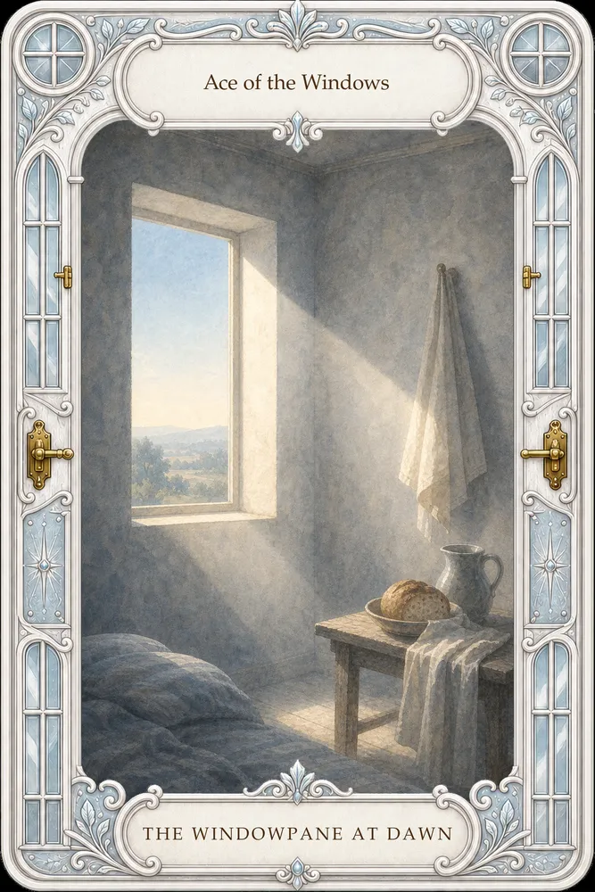 The Windowpane at Dawn