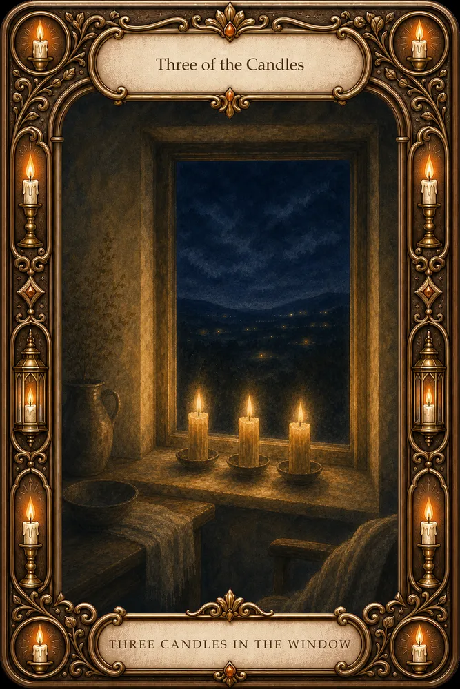 Three Candles in the Window