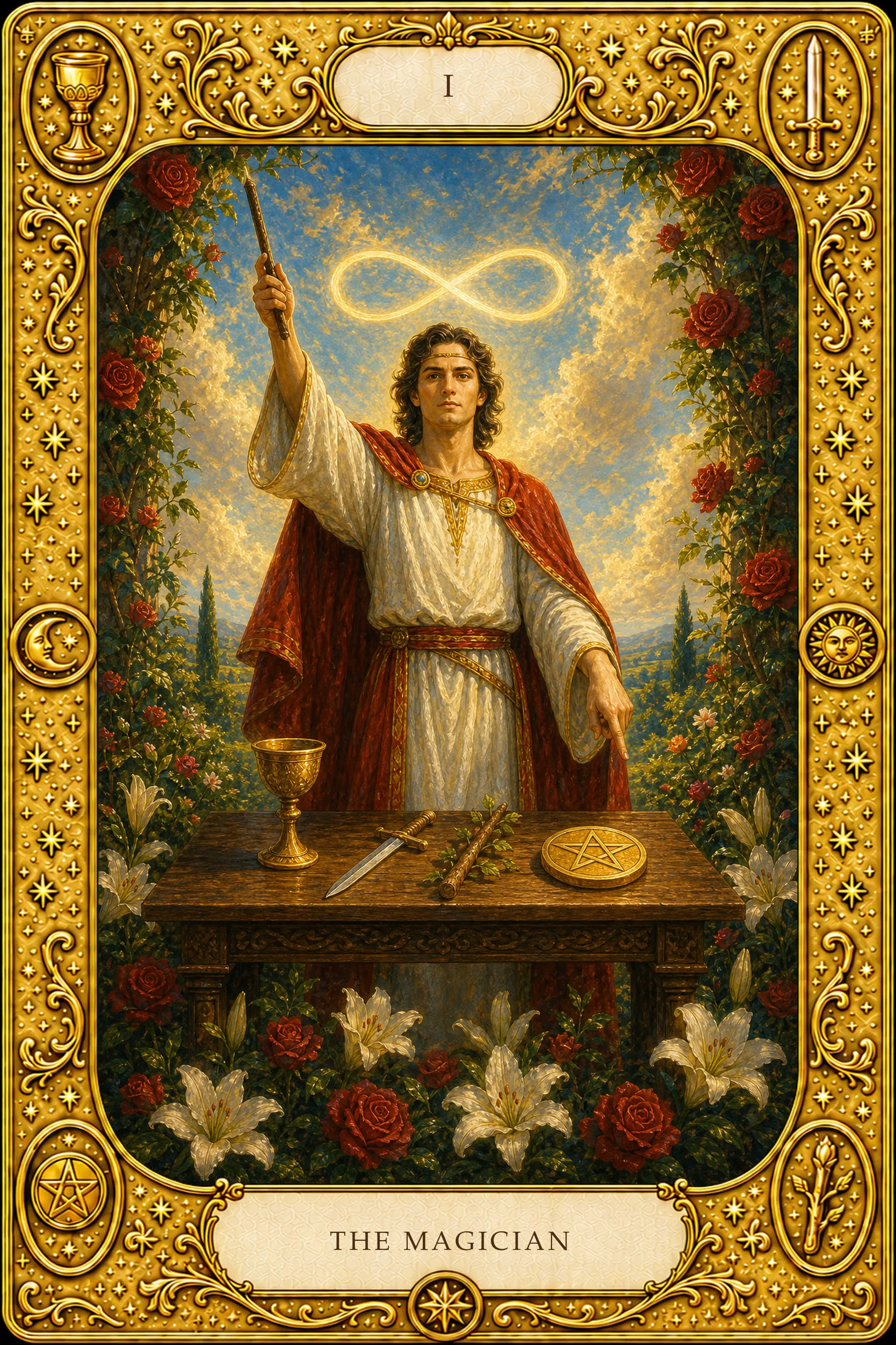 The Magician tarot card