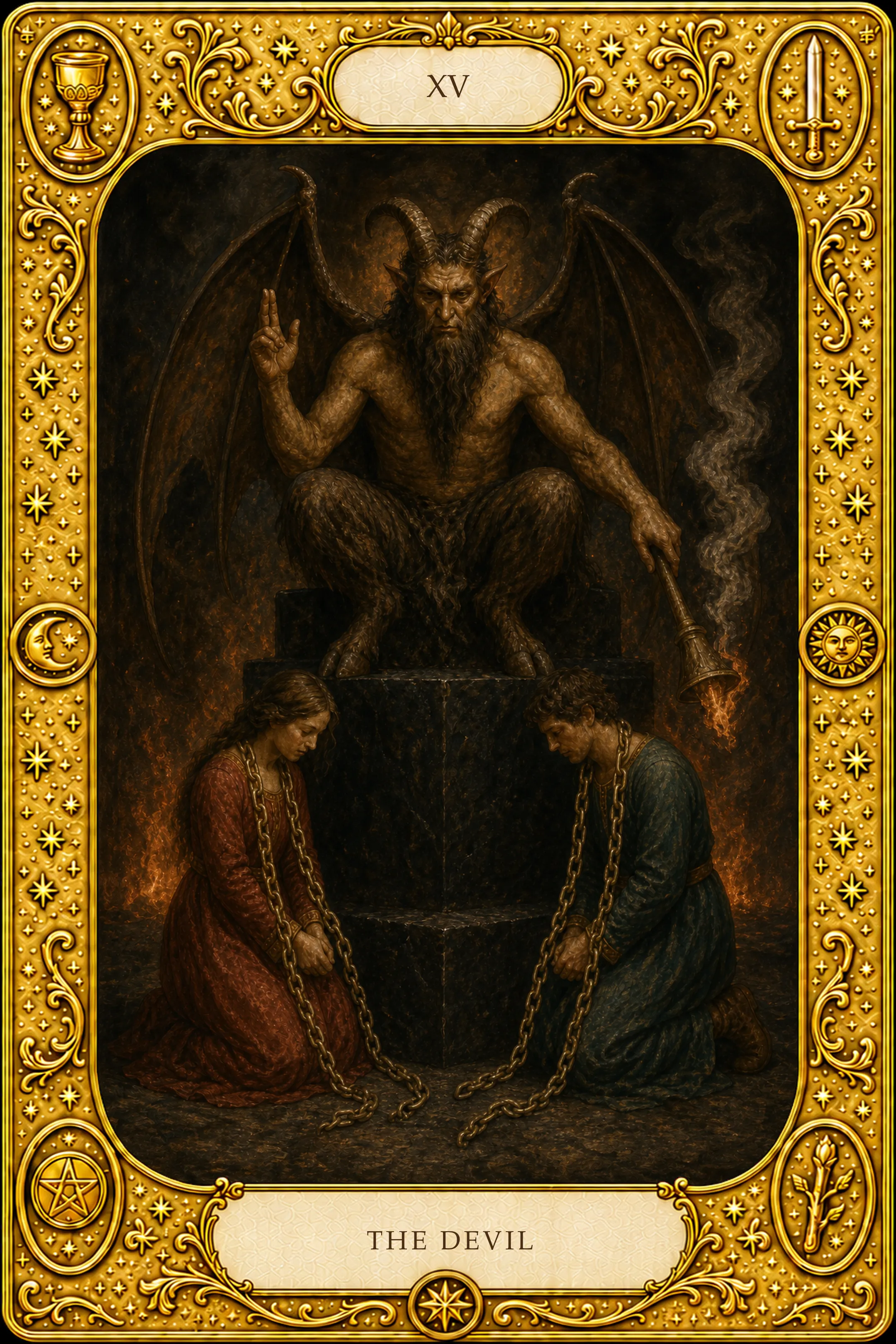 The Devil tarot card