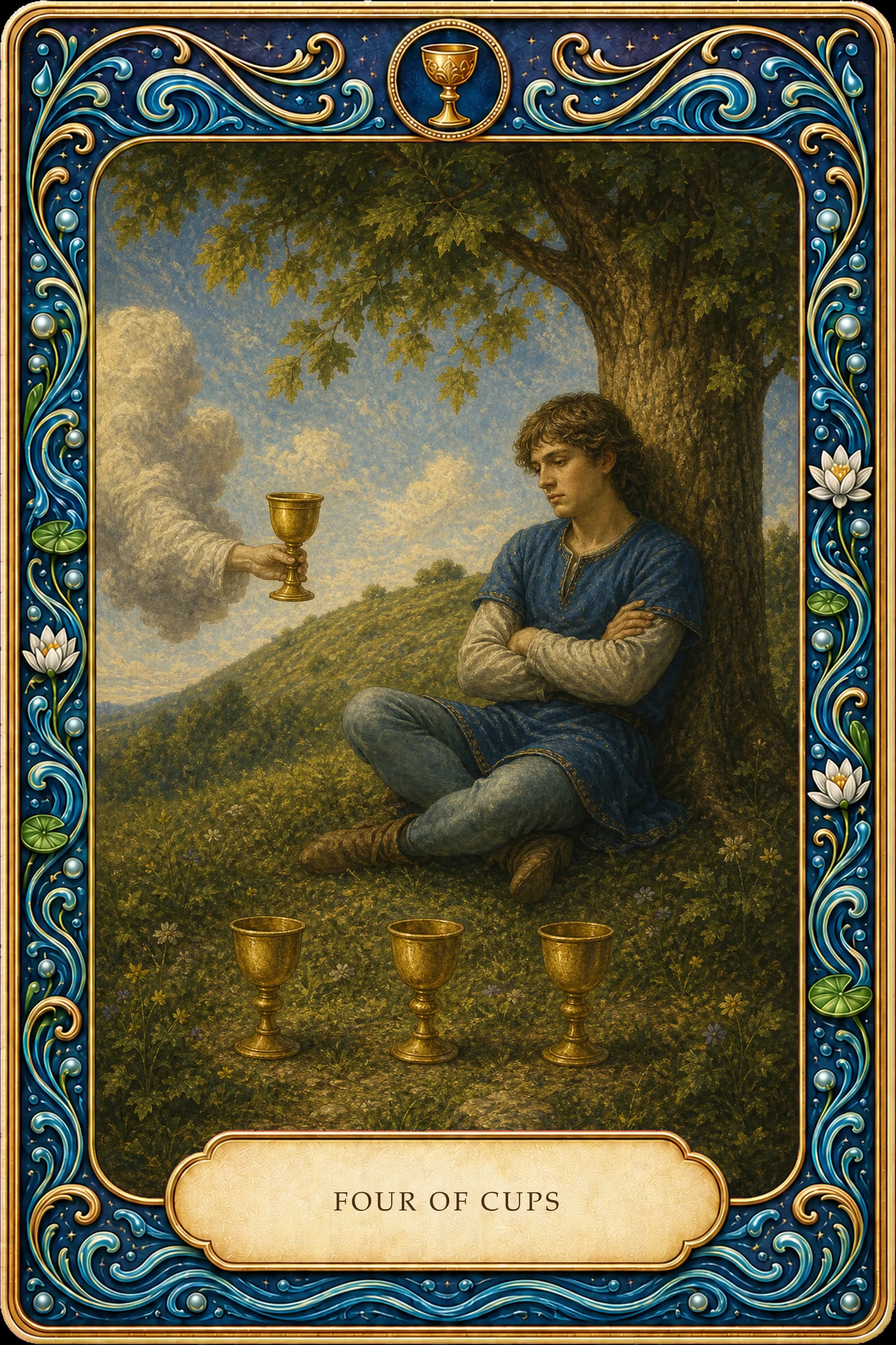 Four of Cups