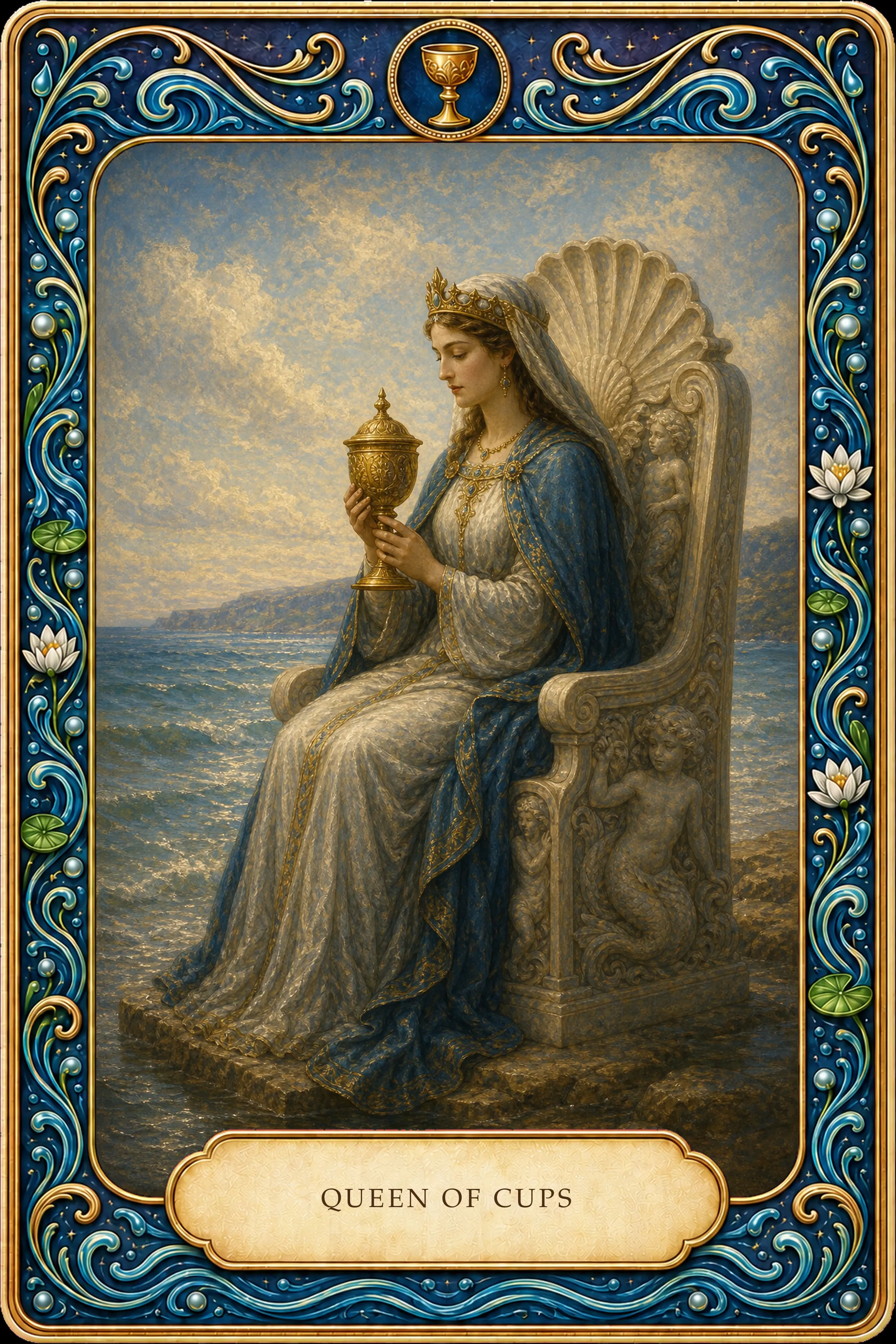 Queen of Cups tarot card