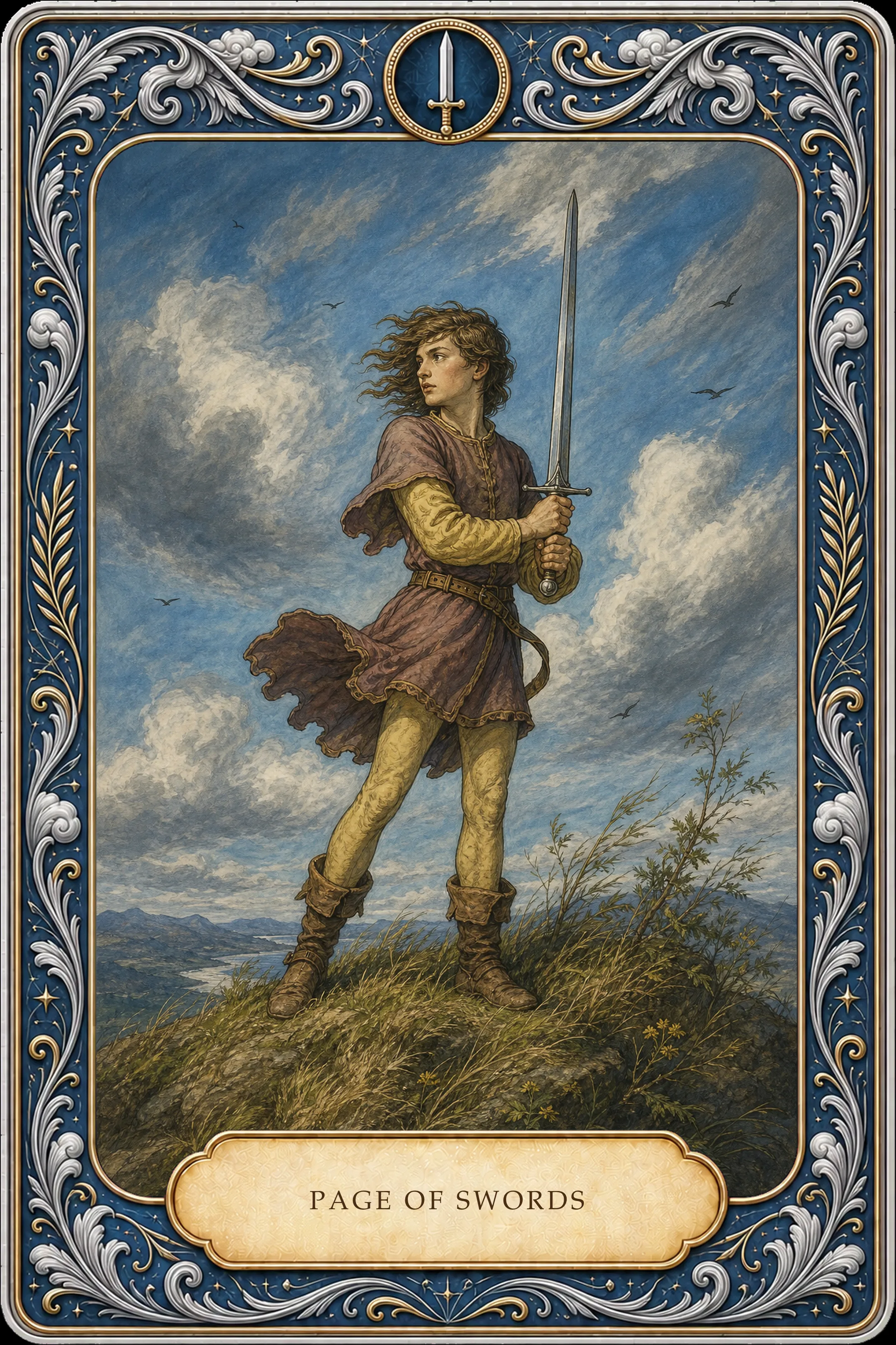 Page of Swords