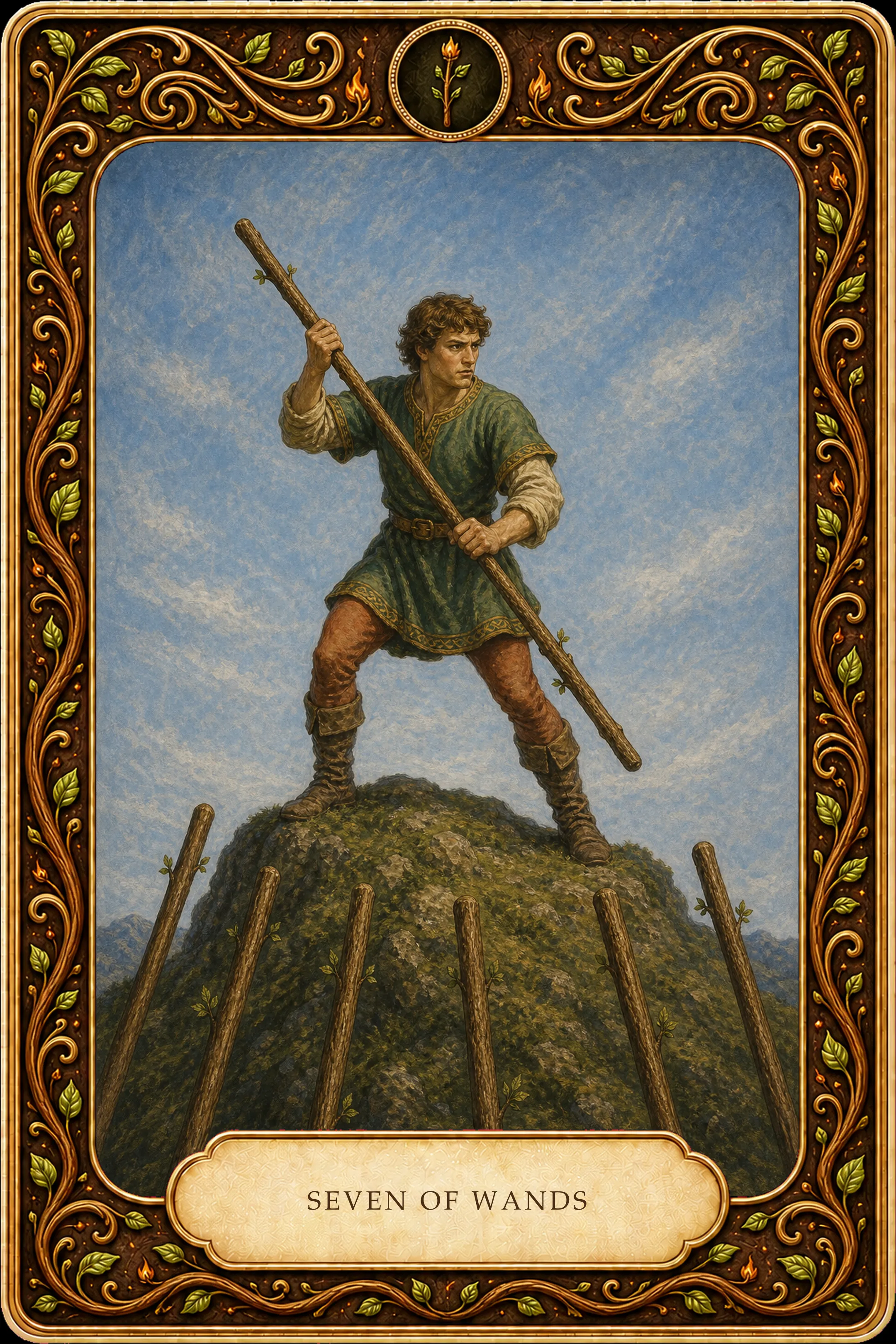 Seven of Wands