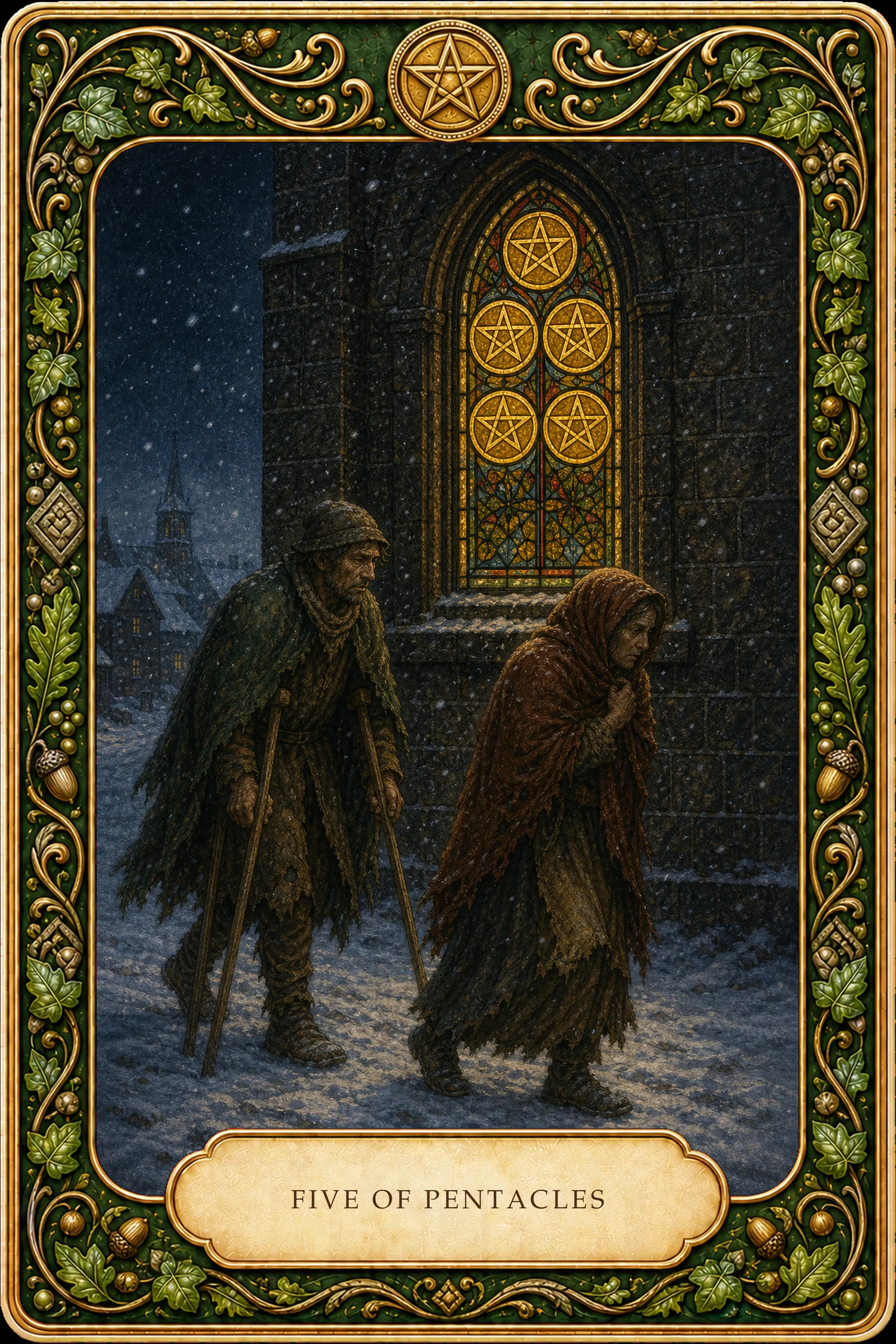 Five of Pentacles