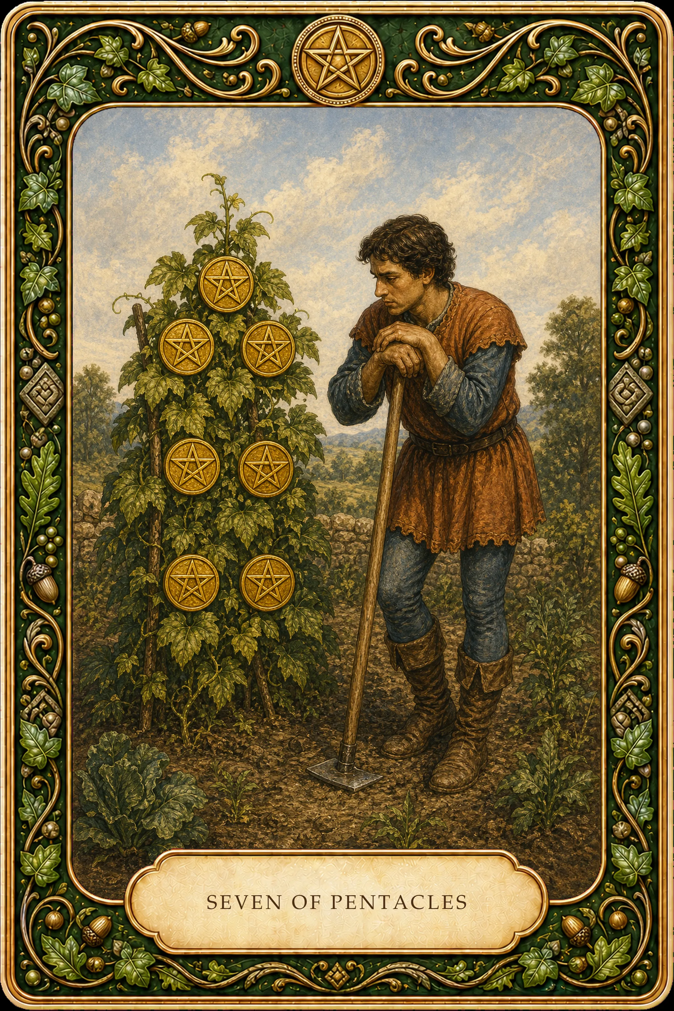 Seven of Pentacles