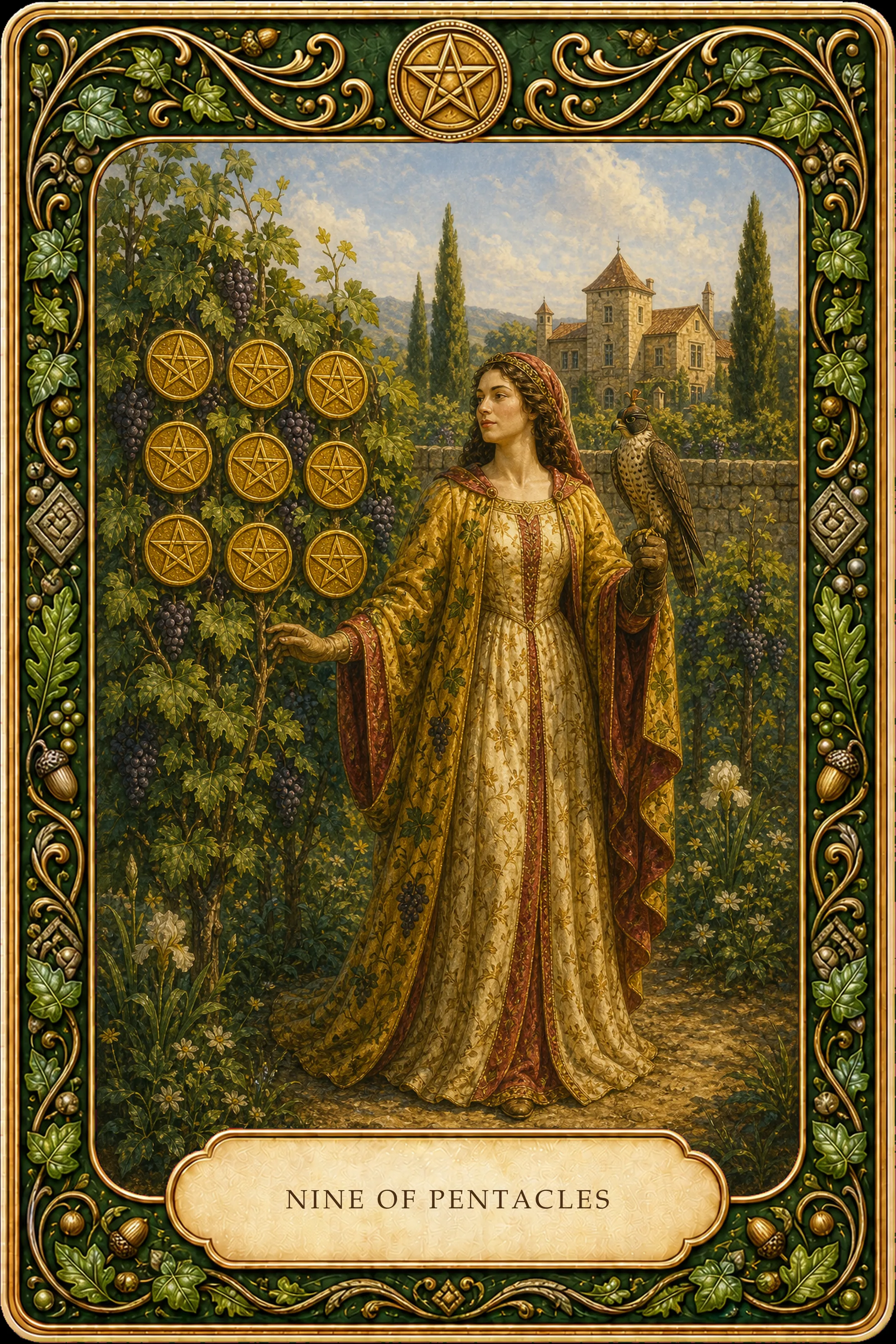 Nine of Pentacles