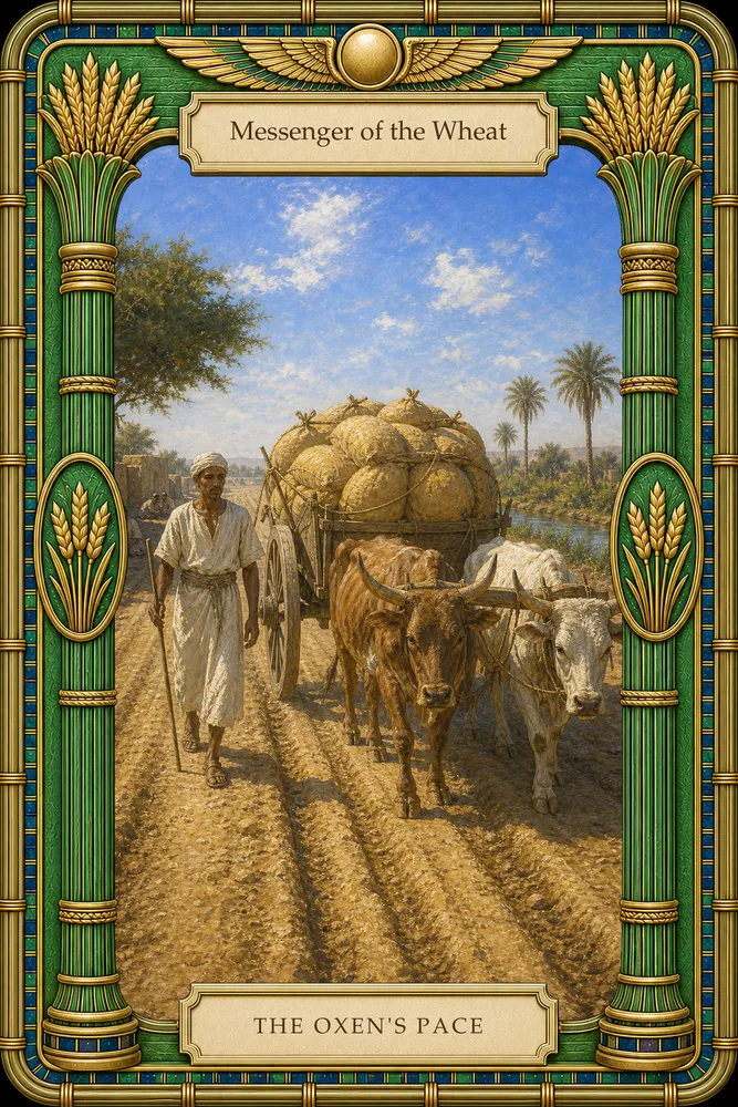 The Oxen's Pace