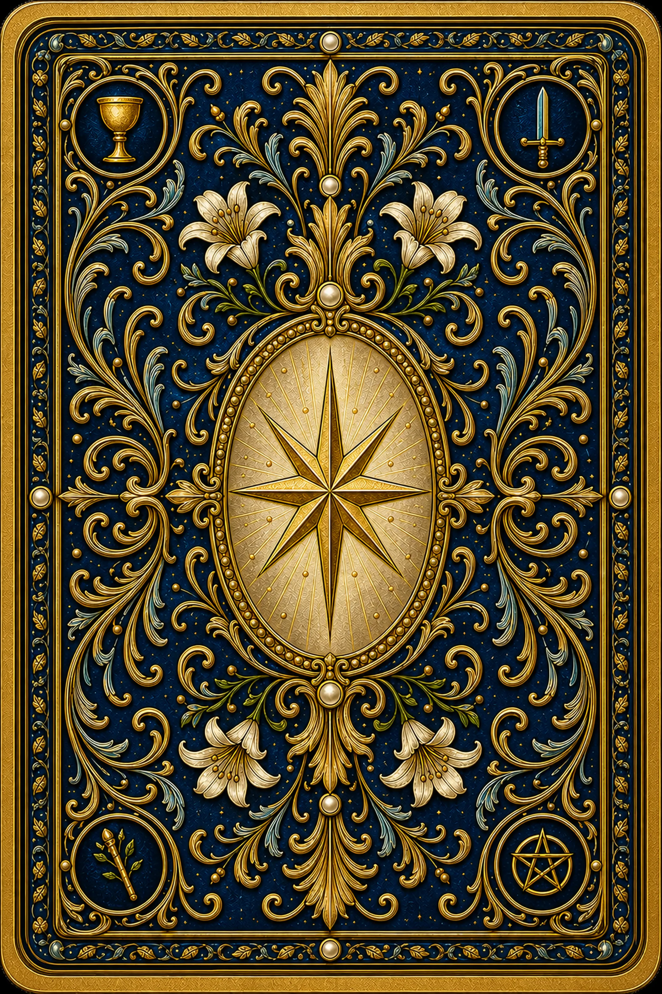 The Classic Tarot card back